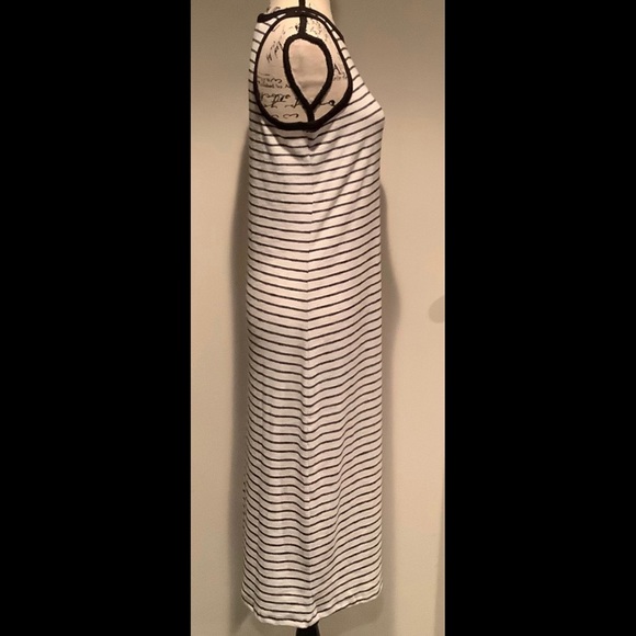 NWT GAP Striped Sleeveless Midi Dress - Picture 4 of 16
